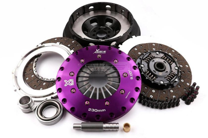 KNI23531-2A - Xtreme Performance - 230mm Sprung hub Organic Twin Plate Clutch Kit Incl Flywheel 1000Nm in the group Select car model at DDESIGN Scandinavia AB (xtcKNI23531-2A)