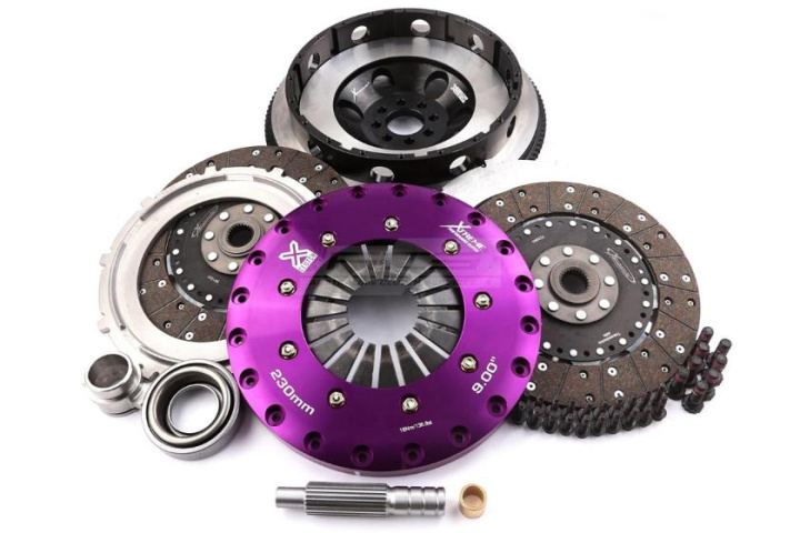 KNI23543-2G - Xtreme Performance - 230mm Organic Twin Plate Clutch Kit Incl Flywheel 1200Nm in the group Select car model at DDESIGN Scandinavia AB (xtcKNI23543-2G)