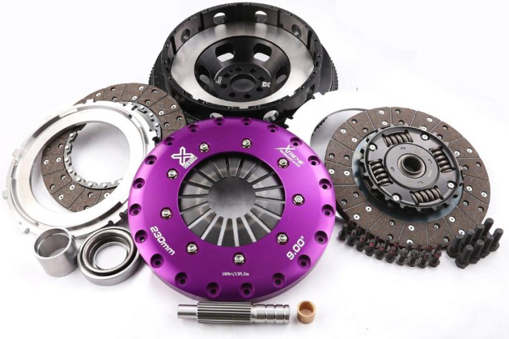 KNI23561-2A - Xtreme Performance - 230mm Sprung hub Organic Twin Plate Clutch Kit Incl Flywheel 1000Nm in the group Select car model at DDESIGN Scandinavia AB (xtcKNI23561-2A)