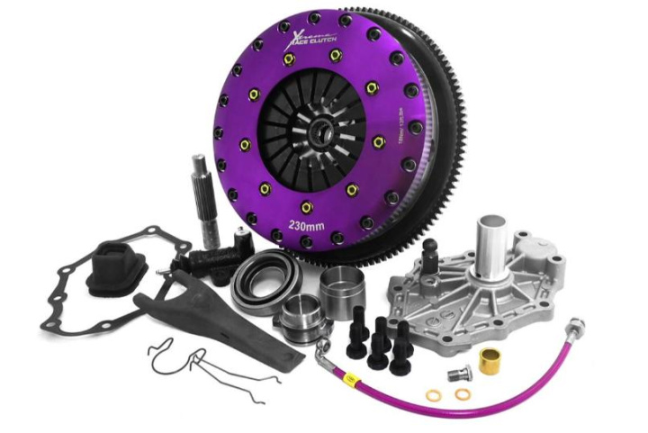 KNI23582-2A - Xtreme Performance - 230mm Sprung hub Organic Twin Plate Clutch Kit Incl Flywheel 1000Nm in the group Select car model at DDESIGN Scandinavia AB (xtcKNI23582-2A)