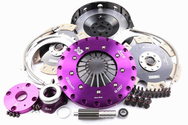 KTY23682-2E - Xtreme Performance - 230mm Rigid Ceramic Twin Plate Clutch Kit Incl Flywheel & CSC 1800Nm in the group Select car model at DDESIGN Scandinavia AB (xtcKTY23682-2E)