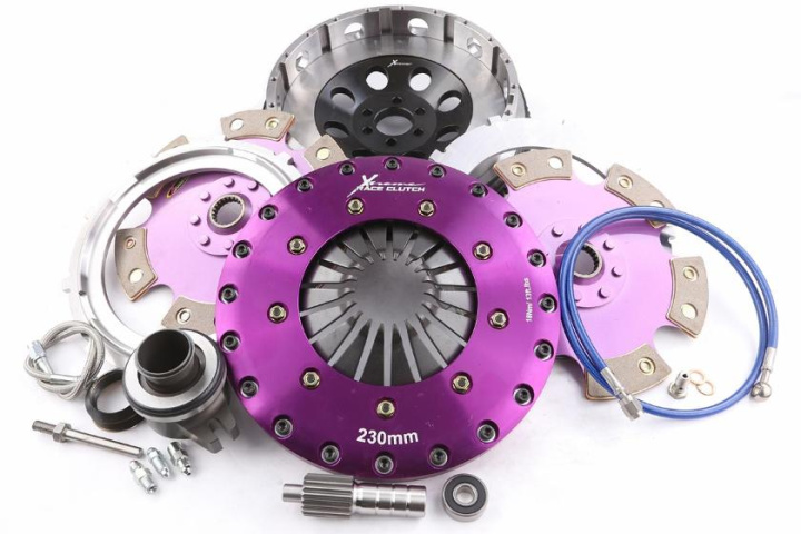KTY23683-2E - Xtreme Performance - 230mm Rigid Ceramic Twin Plate Clutch Kit Incl Flywheel & CSC 1800Nm in the group Select car model at DDESIGN Scandinavia AB (xtcKTY23683-2E)