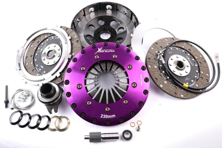 KTY23683-2G - Xtreme Performance - 230mm Organic Twin Plate Clutch Kit Incl Flywheel & CSC 1200Nm in the group Select car model at DDESIGN Scandinavia AB (xtcKTY23683-2G)