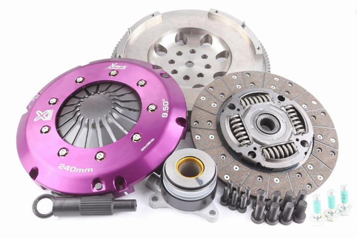 KTY24646-1A - Clutch Kit - Xtreme Performance Heavy Duty Organic Incl Flywheel & CSC - CONVERSION TO SOLID FLYWHEEL does have a significant increase in noise and harmonics - 600NM in the group Select car model at DDESIGN Scandinavia AB (xtcKTY24646-1A)