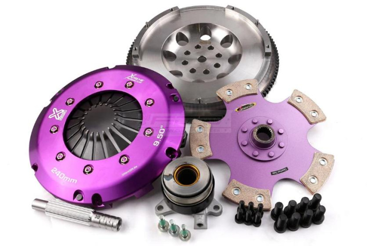 KTY24646-1E - Clutch Kit - Xtreme Performance Heavy Duty Rigid Ceramic Incl Flywheel & CSC - CONVERSION TO SOLID FLYWHEEL does have a significant increase in noise and harmonics - 600NM in the group Select car model at DDESIGN Scandinavia AB (xtcKTY24646-1E)