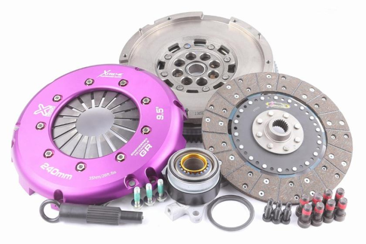KTY24647-1G - Clutch Kit - Xtreme Performance Heavy Duty Organic - Incl dualmass flywheel & CSC - 560Nm in the group Select car model at DDESIGN Scandinavia AB (xtcKTY24647-1G)