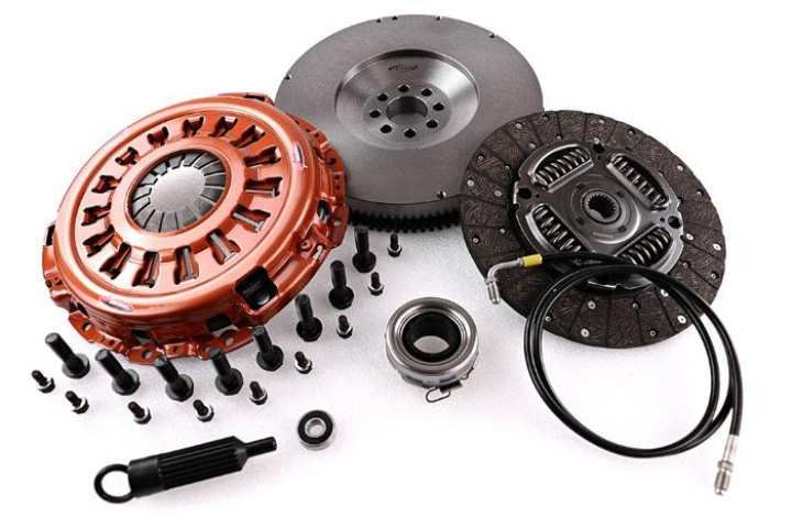 KTY28590-1AX - Clutch Kit - Xtreme Outback - Extra Heavy Duty Organic Incl Flywheel 610Nm - Upgrade Kit with solid flywheel in the group Select car model at DDESIGN Scandinavia AB (xtcKTY28590-1AX)