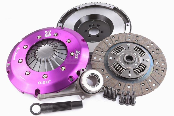 KVW24696-1A - Clutch Kit - Xtreme Performance Heavy Duty Organic Incl Flywheel & CSC 600Nm Conversion kit Dual-mass to solid flywheel (6 bolts) in the group Select car model at DDESIGN Scandinavia AB (xtcKVW24696-1A)