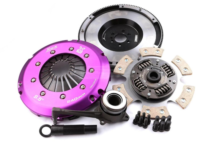 KVW24696-1R - Clutch Kit - Xtreme Performance Race Sprung Ceramic Incl Flywheel & CSC 910Nm (6 bolts) in the group Select car model at DDESIGN Scandinavia AB (xtcKVW24696-1R)